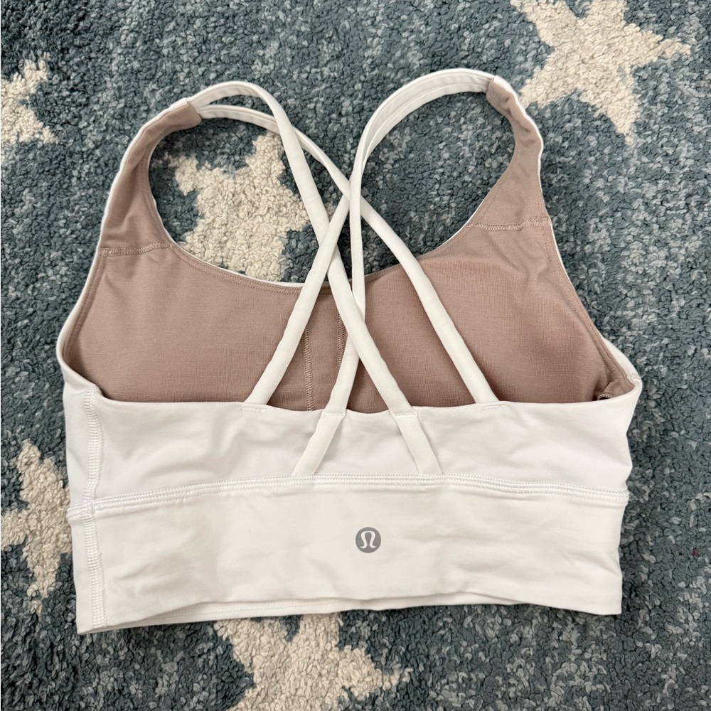 Lululemon Women's White Sports Bra